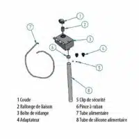 Kit de vidange pour four mixte