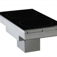 Kit intégrable induction double foyers modéle GL2 6000 FLR commande encastrable