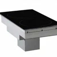 Kit intégrable induction double foyers modèle GL2 3000 FLR commande encastrable