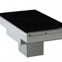 Kit intégrable induction double foyers modèle GL2 3500 FLR commande encastrable