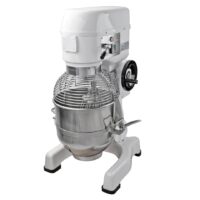 Batteur mélangeur, structure laqué blanc, 30 litres, 1500 W