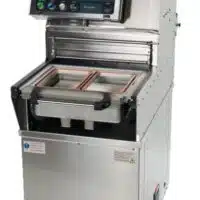 Operculeuse barquette semi-automatique en inox AISI 304 modèle BS 25 Pro sans matrice