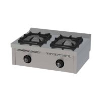 Fourneau à gaz classique 2 feux série 600, à poser