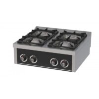 Fourneau à gaz classique 4 feux série 750, à poser