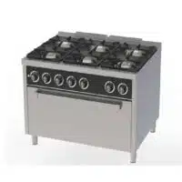 Fourneau à gaz 4 feux série 900 avec four à gaz maxi
