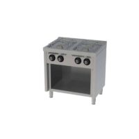 Fourneau à gaz basic 4 feux série 600, sur placard