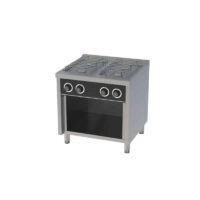 Fourneau à gaz basic 4 feux série 750, sur placard