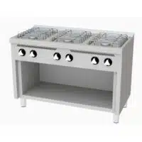 Fourneau à gaz basic 6 feux série 600, sur placard