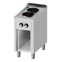 Fourneau électrique série 750 2 plaques, sur placard