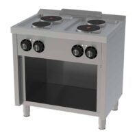 Fourneau électrique 4 plaques série 600, sur placard