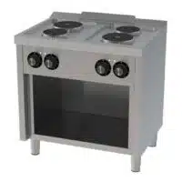 Fourneau électrique 4 plaques série 600, sur placard