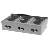 Fourneau électrique série 750 à poser 6 plaques