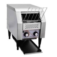 Toaster convoyeur électrique inox L 290 mm 1.34 kW