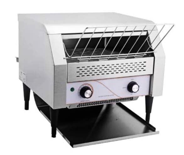 Toaster convoyeur électrique inox L 470 mm 2.64 kW