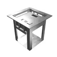 Distributeur à plateaux acier inoxydable 140 plateaux