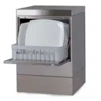 Lave-vaisselle avec pompe de vidange et pompe à détergent panier 400 x 400 mm commandes électromécaniques 230 V mono