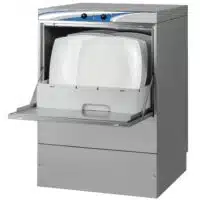 Lave-vaisselle avec pompe de vidange et pompe à détergent panier 500 x 500 mm commandes électromécaniques 230 V mono