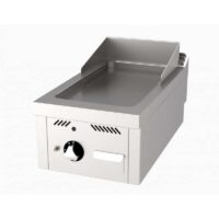 Fry-top à gaz série 750 revêtement chromé L 600 mm, à poser