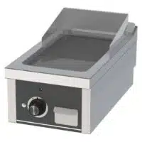 Fry-top électrique série 750 acier rectifié L 400 mm, à poser