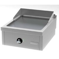 Fry-top électrique série 600 acier rectifié L 600 mm, à poser