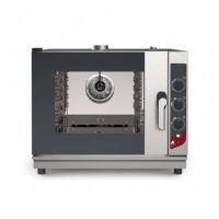 Four mixte à gaz 5 niveaux GN1/1 2 vitesses ventilation bidirectionnel