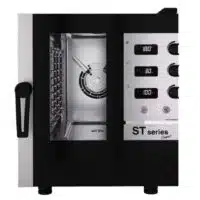 Four mixte à injection de vapeur série ST COMPACT 6 x GN 1/1 L 530 x P 795 mm, commande mécanique afficheur digital