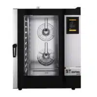 Four mixte à injection de vapeur série ST BAKERY 10 niveaux 600 x 400 - GN 1/1, panneau de commande tactile