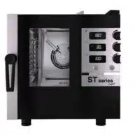 Four mixte à injection de vapeur commande mécanique afficheur digital série ST COMPACT, 4 x GN 2/3