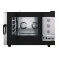 Four mixte à injection de vapeur série ST BAKERY 4 niveaux 600 x 400 - GN 1/1, commande électromécanique