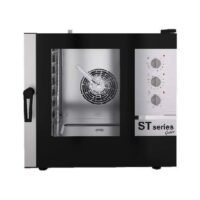 Four mixte à injection de vapeur, commande électromécanique, série ST GASTRO, 7 niveaux GN 1/1