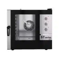 Four mixte à injection de vapeur, commande électromécanique, série ST GASTRO, 7 niveaux GN 1/1