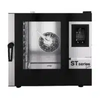 Four mixte à injection de vapeur série ST GASTRO 7 niveaux GN 1/1, panneau de commande tactile