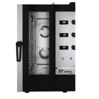 Four mixte à injection de vapeur série ST COMPACT 10 x GN 1/1 L 530 x P 795 mm, commande mécanique afficheur digital