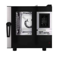 Four mixte à injection de vapeur série ST COMPACT 4 x GN 2/3, panneau de commande tactile