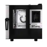 Four mixte à injection de vapeur série ST COMPACT 4 x GN 2/3, panneau de commande tactile
