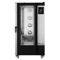 Four mixte à injection de vapeur série ST GASTRO 20 niveaux GN 1/1, panneau de commande tactile