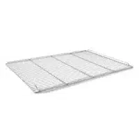 Grille inox cadre et 2 traverses Ø 7 mm 900 x 700 mm