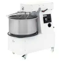 Pétrin pizza à spirale acier inox tête basculante et cuve extractible ITR H2O 15