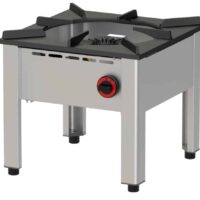 Réchaud bas à gaz, 1 brûleur, 1 x 11.5 KW