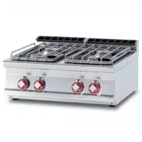 Plan de cuisson gaz 4 feux 22 Kw