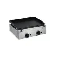 Plancha gaz, inox, 3,2 Kw