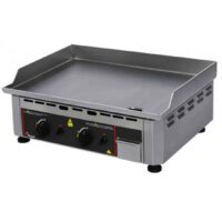 Plaque à snacker à gaz surface inox