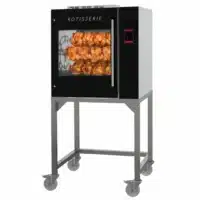 Rôtissoire professionnelle avec chassis