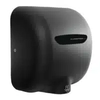 Optez pour le Sèche-mains professionnel Xlerator Eco Noir pour un séchage rapide et hygiénique des mains en seulement 10 secondes.