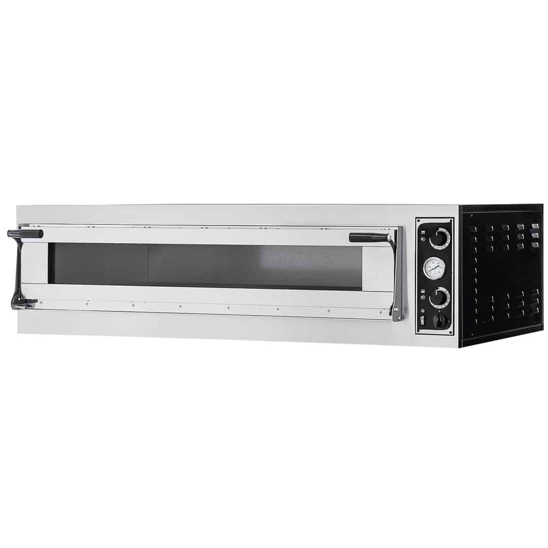 Four à pizza électrique mécanique acier inoxydable TRAYS 6L GLASS