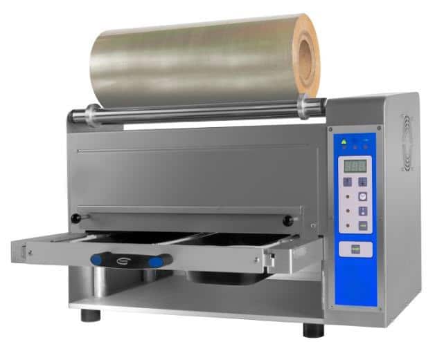Operculeuse semi-automatique TS-300 acier inoxydable AISI 304