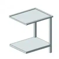 Table entrée et sortie pour laverie