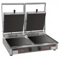 Grill panini vitrocéramiques double gamme master 2 x 3 kW