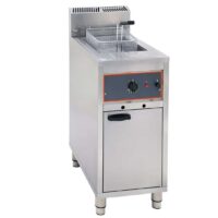 Friteuse à gaz gros volume avec vidange simple sur coffre 16 L