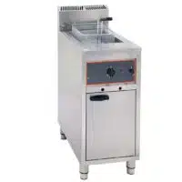 Friteuse à gaz gros volume avec vidange simple sur coffre 16 L